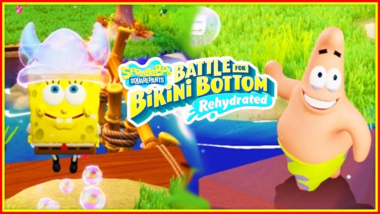 Spongebob Battle for Bikini Bottom Rehydrated! New Image