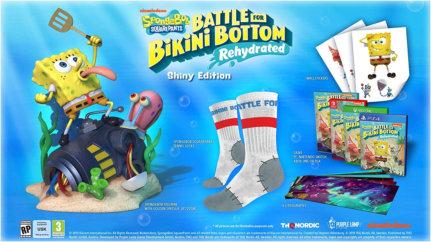 Spongebob Squarepants Battle for Bikini Bottom Rehydrated Shiny