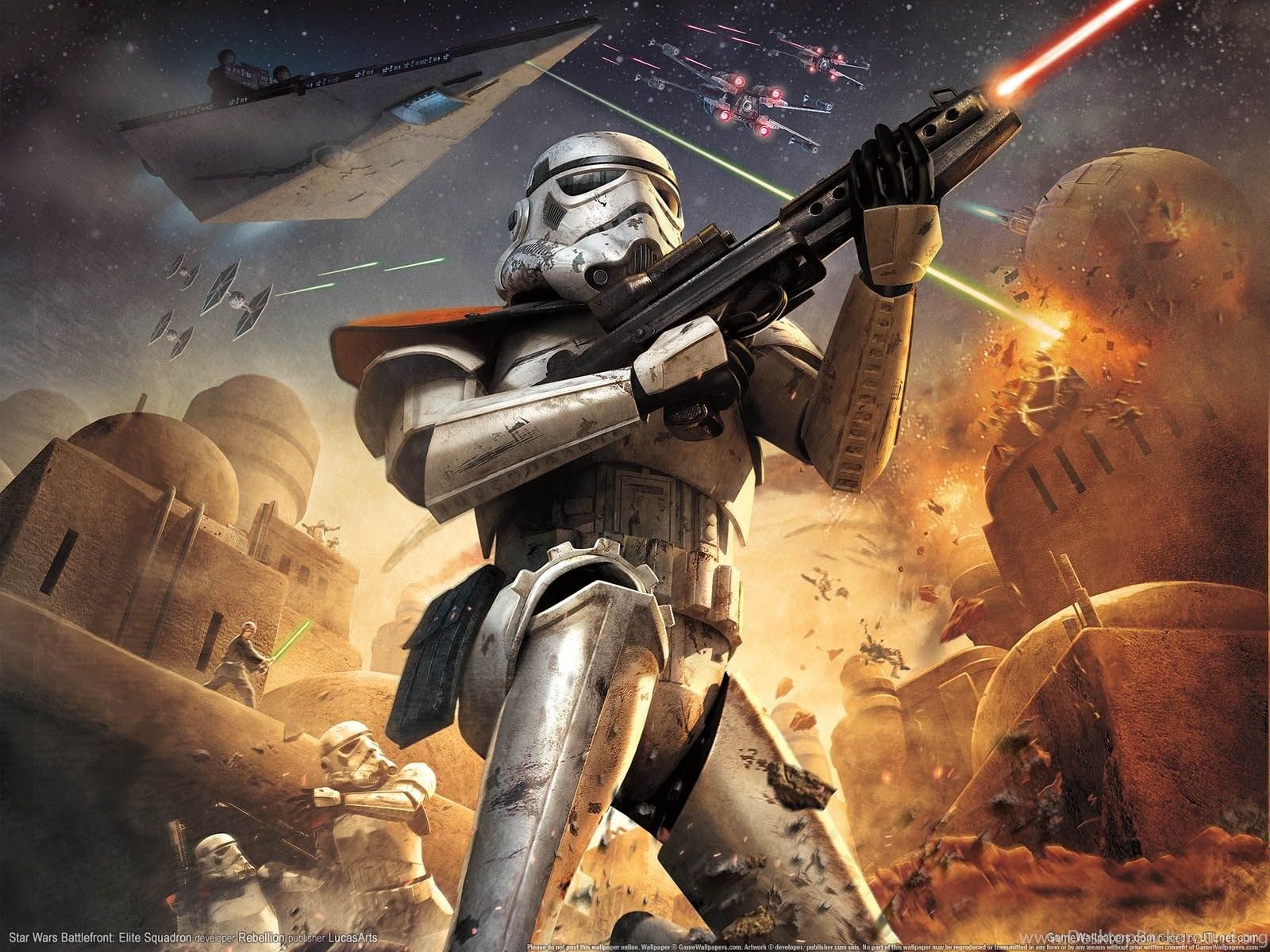 Star Wars Battlefront Elite Squadron Wallpaper Desktop Background