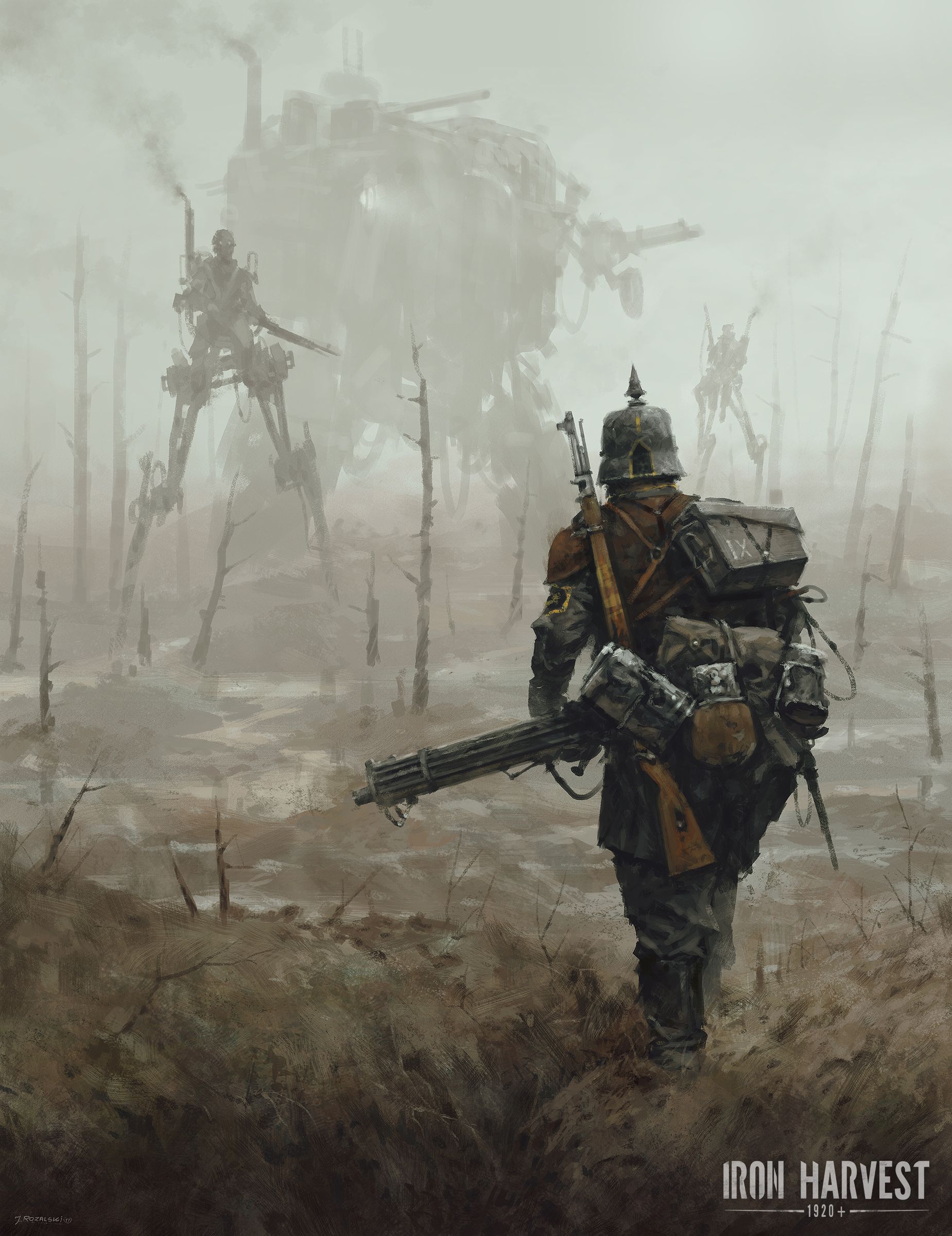 Iron harvest art техника