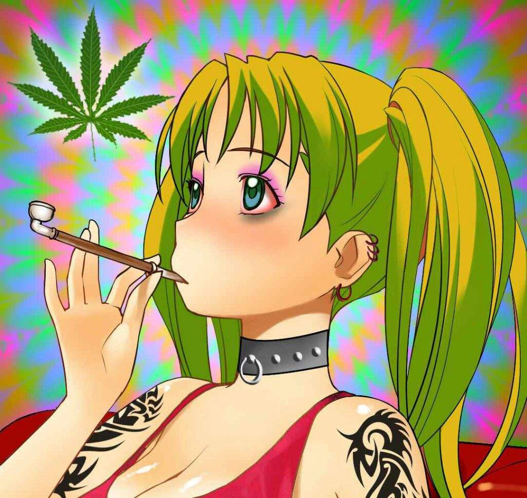 Smoke Weed Anime