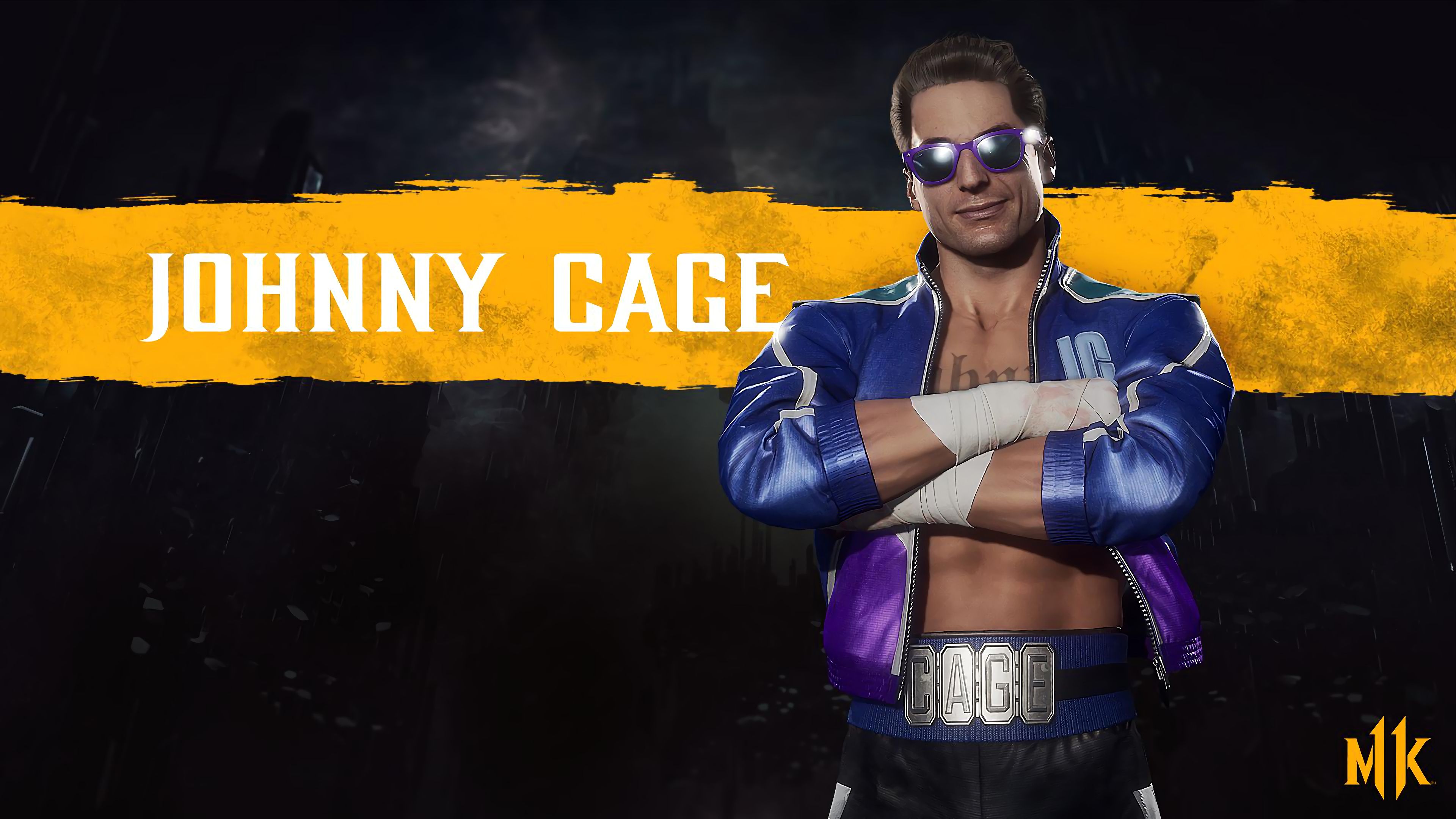 Johnny Cage Mortal Kombat 11 4K Wallpaper