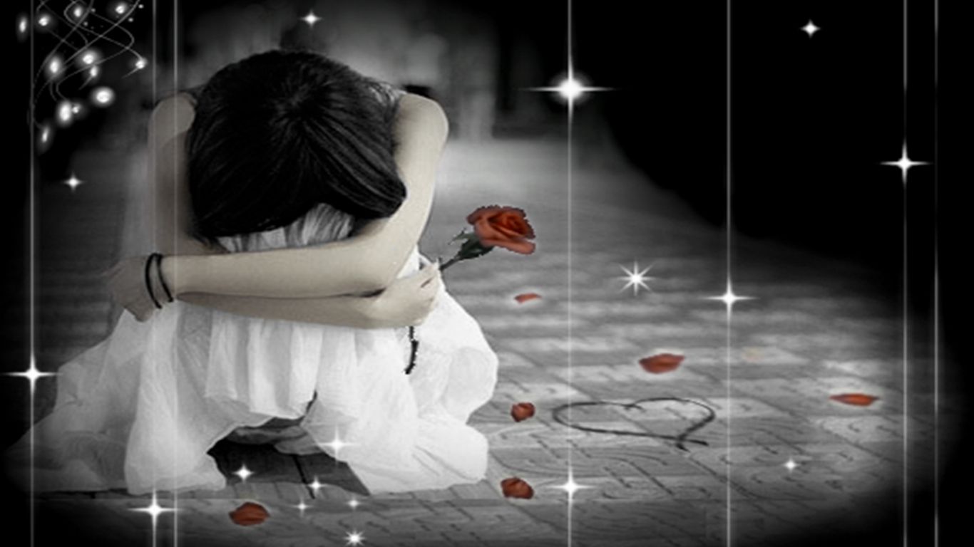 HD wallpapers for desktop android phones: SAD LONELLY GIRLS HD