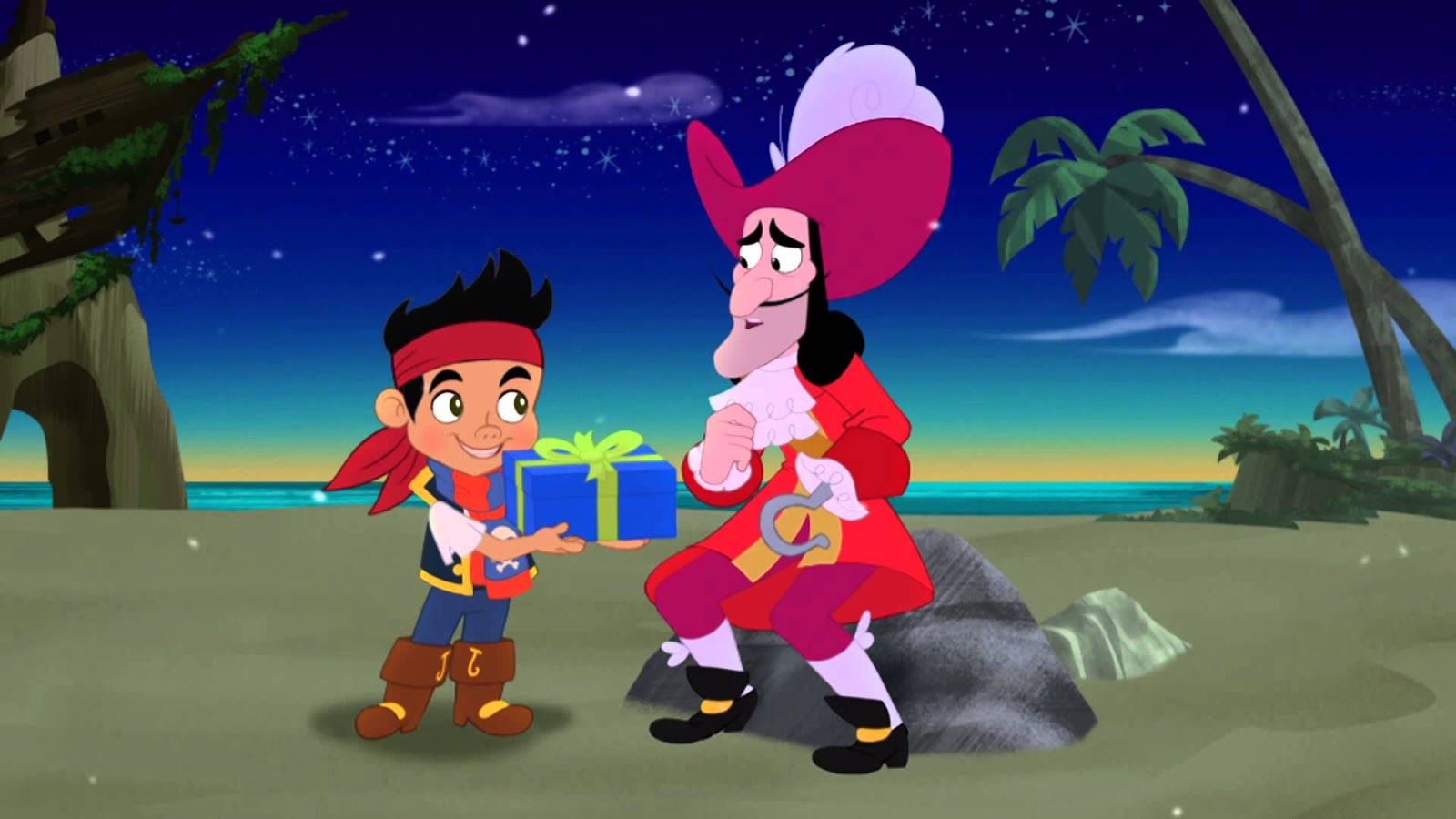 Jake And The Neverland Pirates: It's A Winter Never Land Hook On Ice, F F Frozen Never Land, Captain Scrooge (2011 2014)