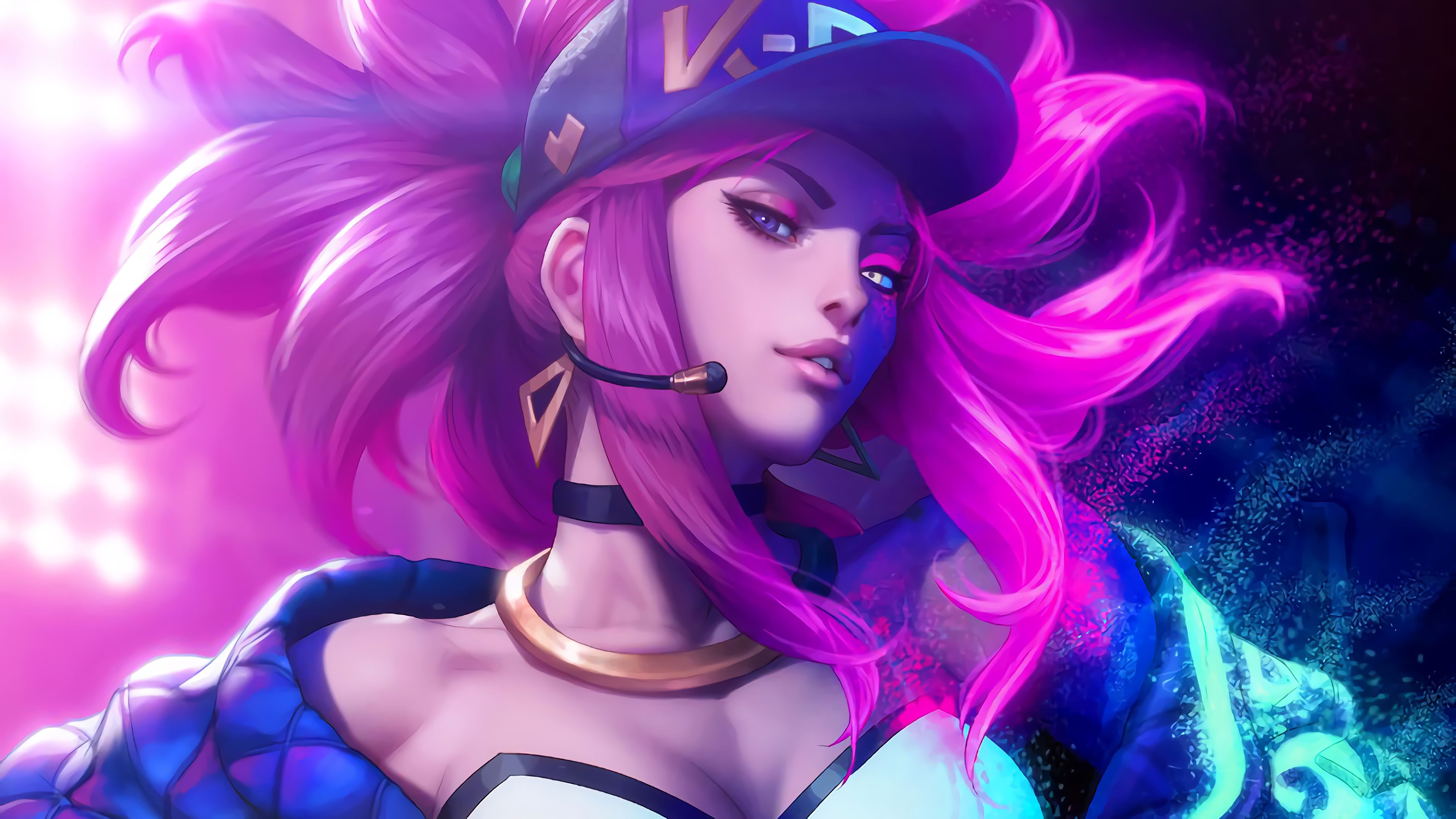 Akali K DA POP STAR LoL League Of Legends 4K