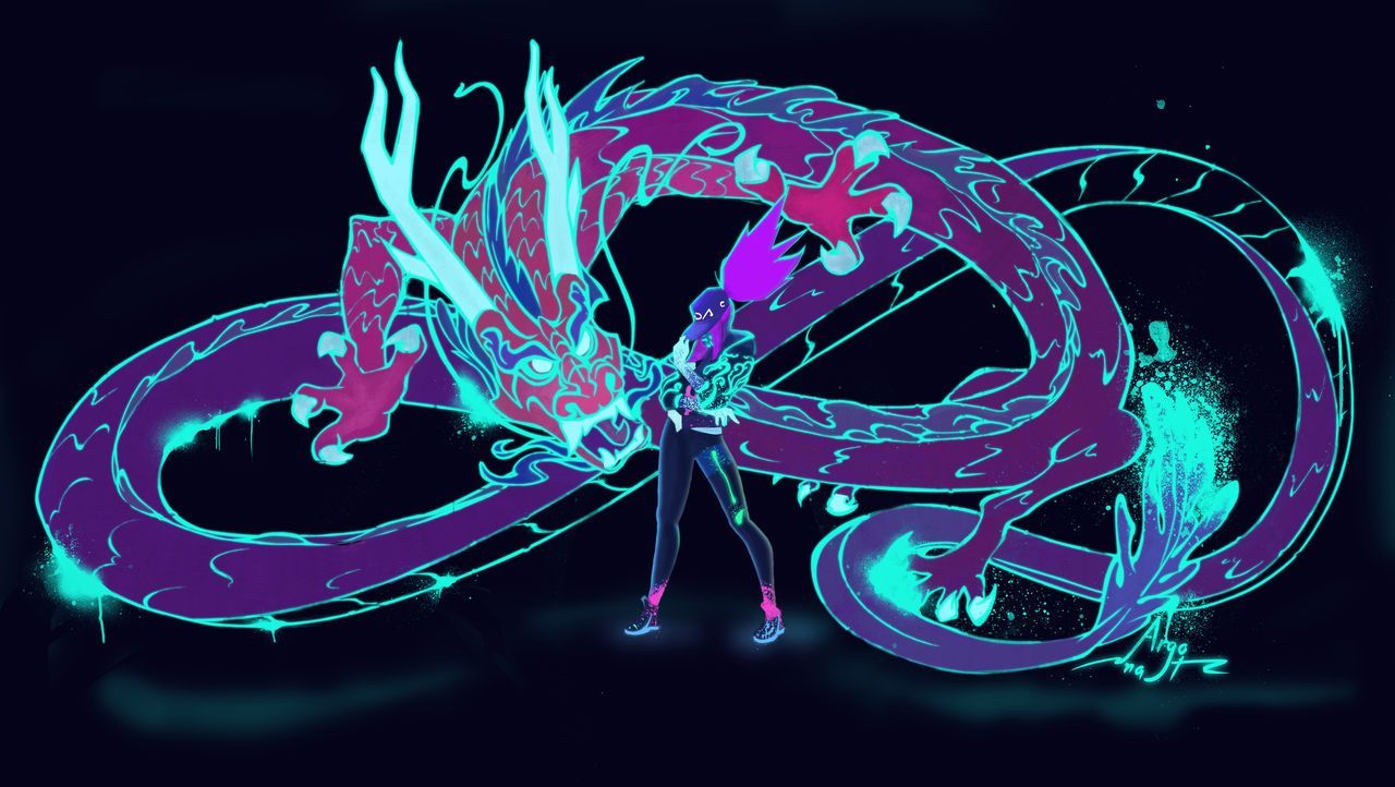 AKALI KDA POPSTARS Wallpaper Variant 1 by Argonaut11. Desktop wallpaper art, Star art, Cool wallpaper for pc