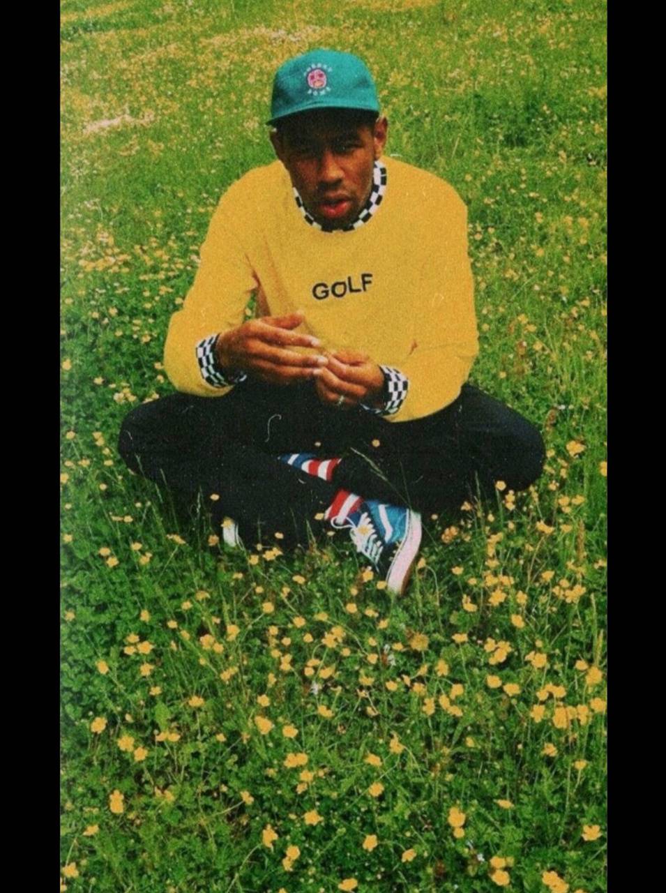 Download Close-Up Face Tyler The Creator PFP Wallpaper