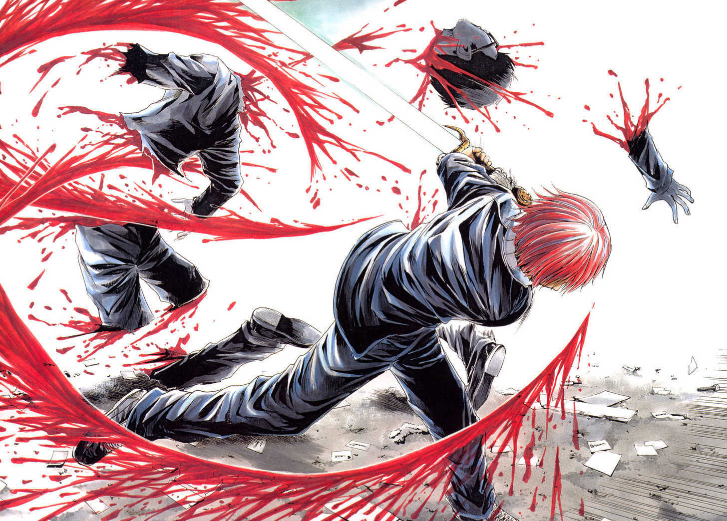 Free download violent anime wallpaper Image Frompo 1 1456x1044