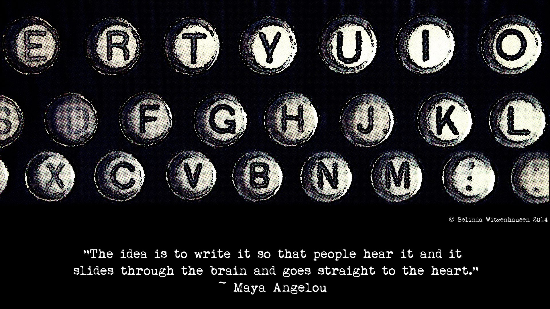 It may be in written