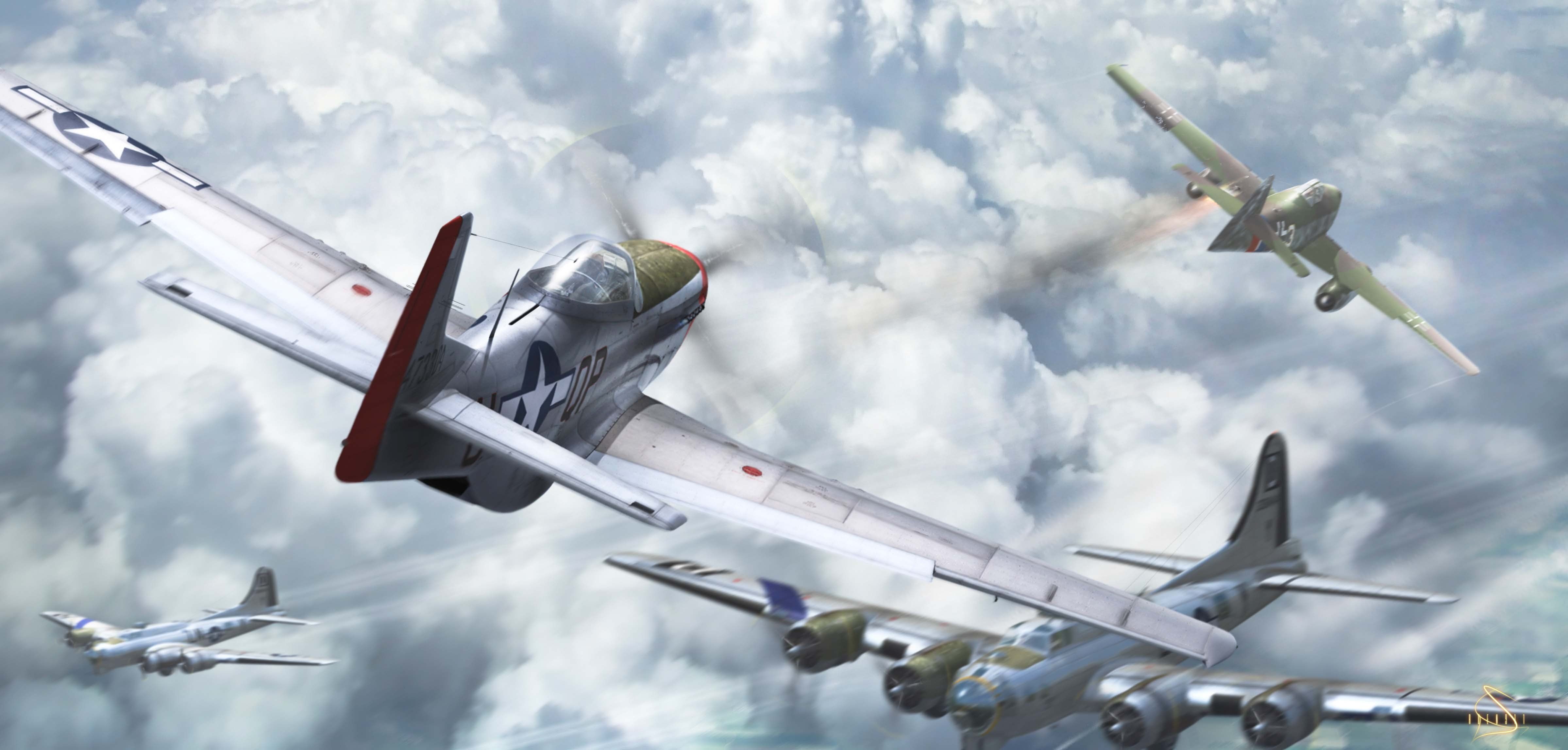 world, Of, Warplanes, American, Planes, Dogfight Wallpaper HD