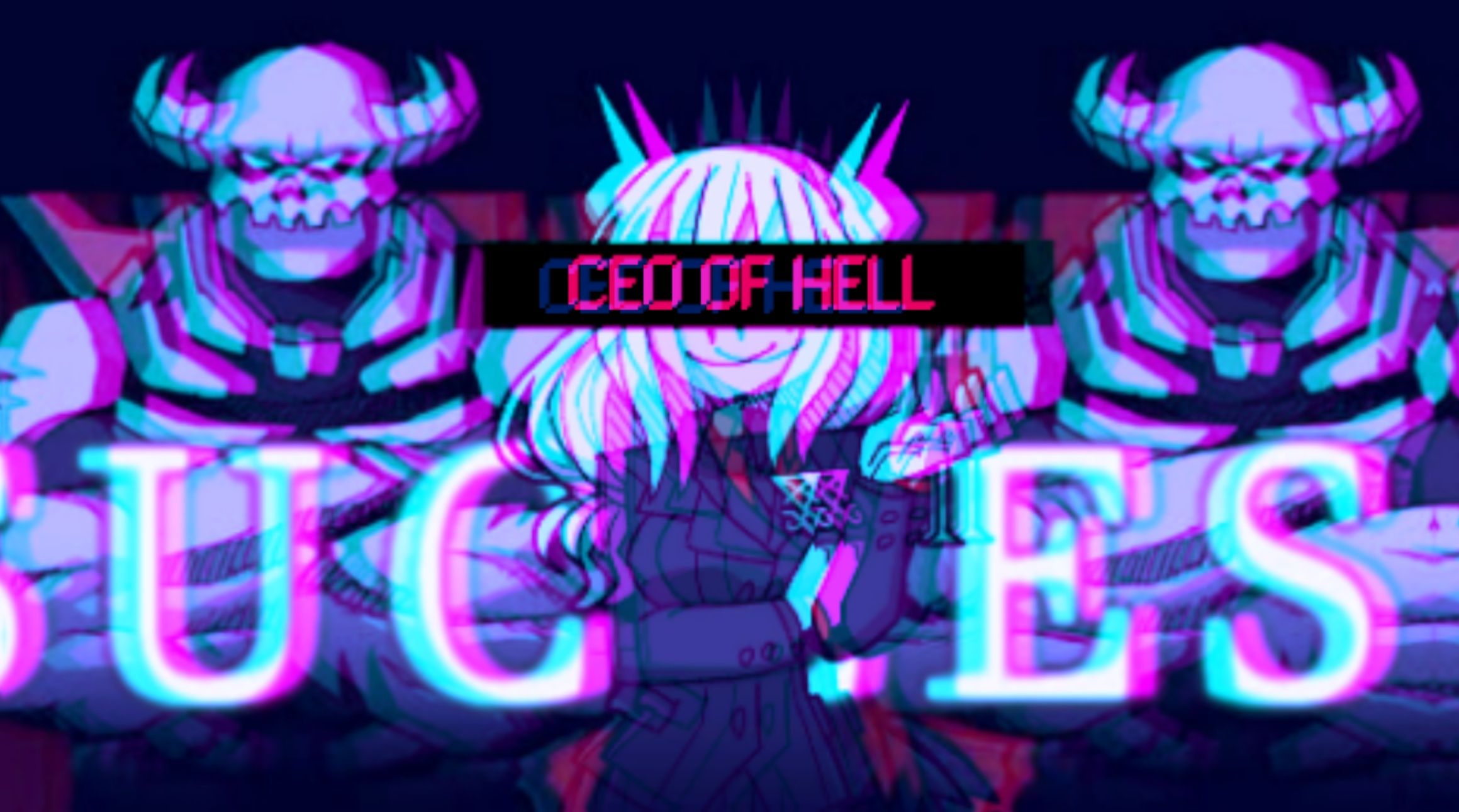 Ceo of Hell!! Glitch wallpaper