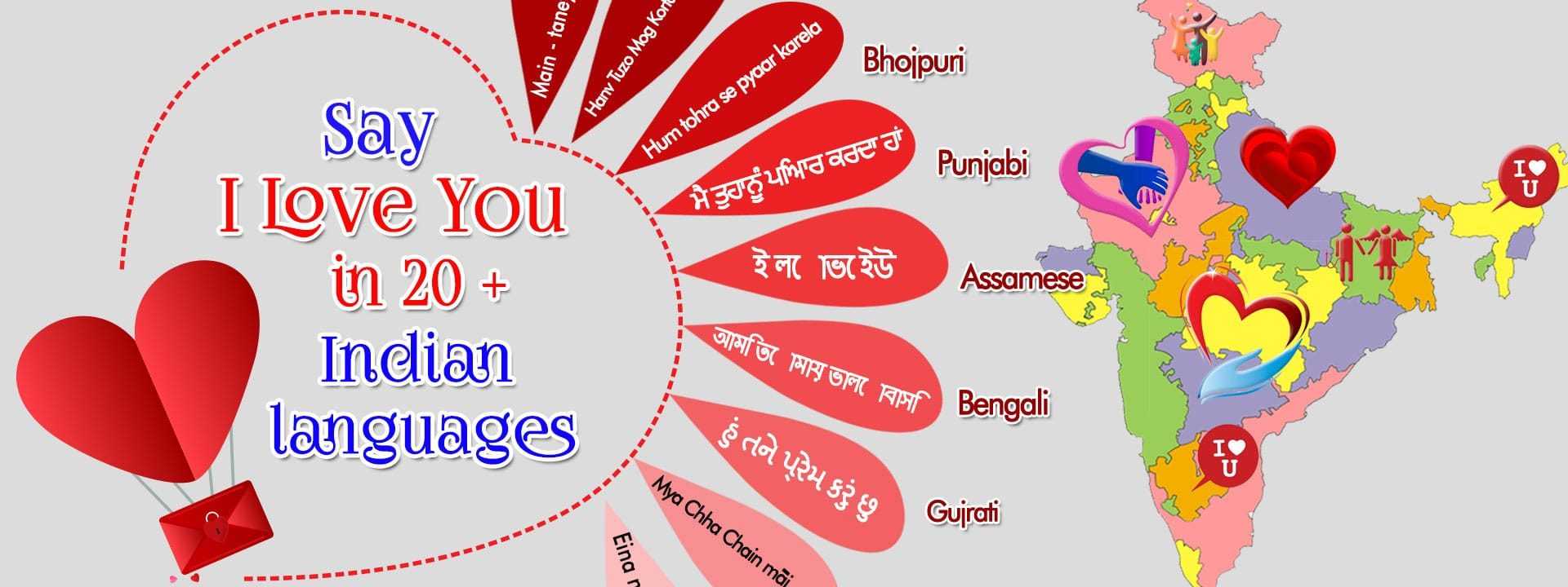 I Love You In Different Different Indian Languages. The Dirt Sheet