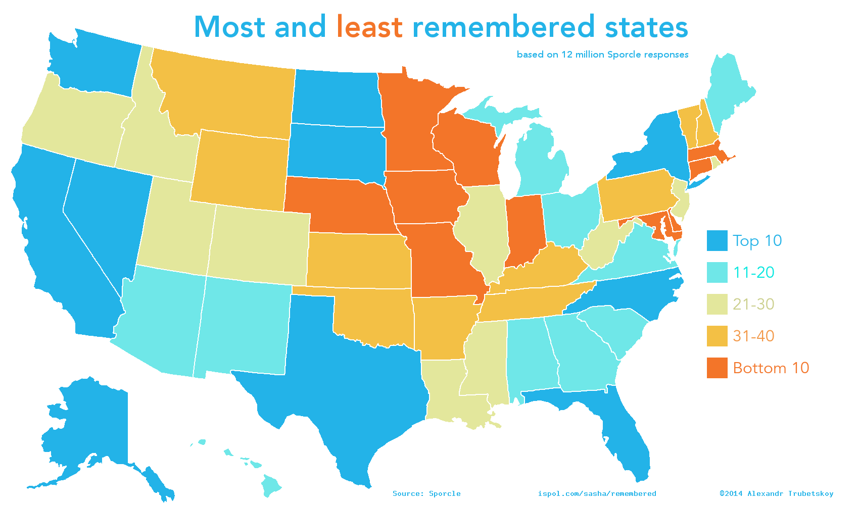 Funny U.S. Maps: 19 Hilariously Revealing Maps of America