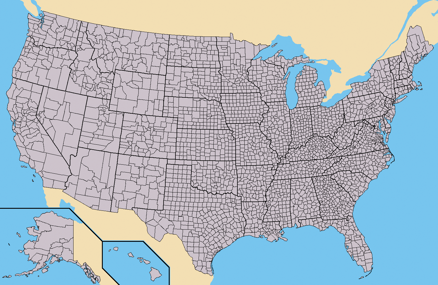 map of balkanized USA
