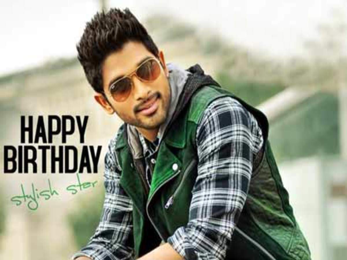 happy birthday Allu Arjun: Happy birthday Allu Arjun. Telugu