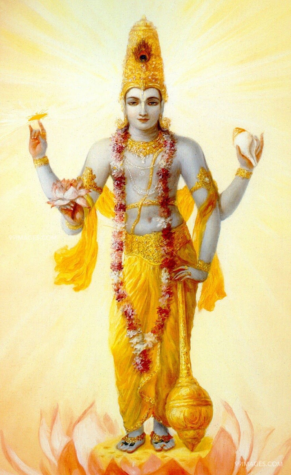 Lord Vishnu HD Image (1080p) (980x1600) (2020)