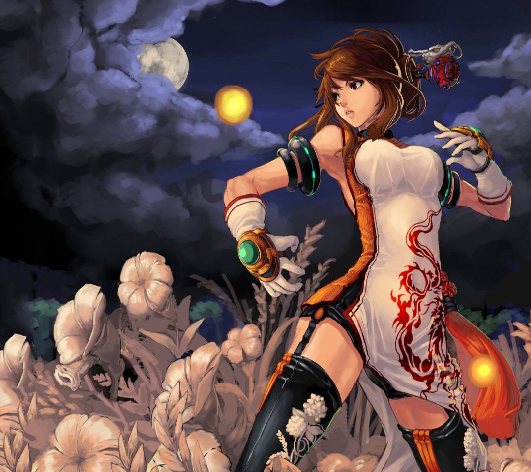 Anime Fighter Girl wallpaper