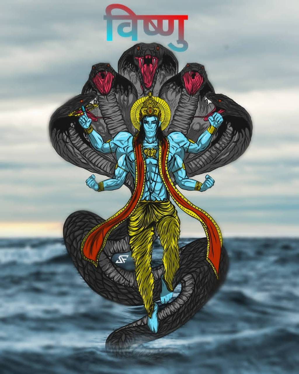 Lord Vishnu wallpaper