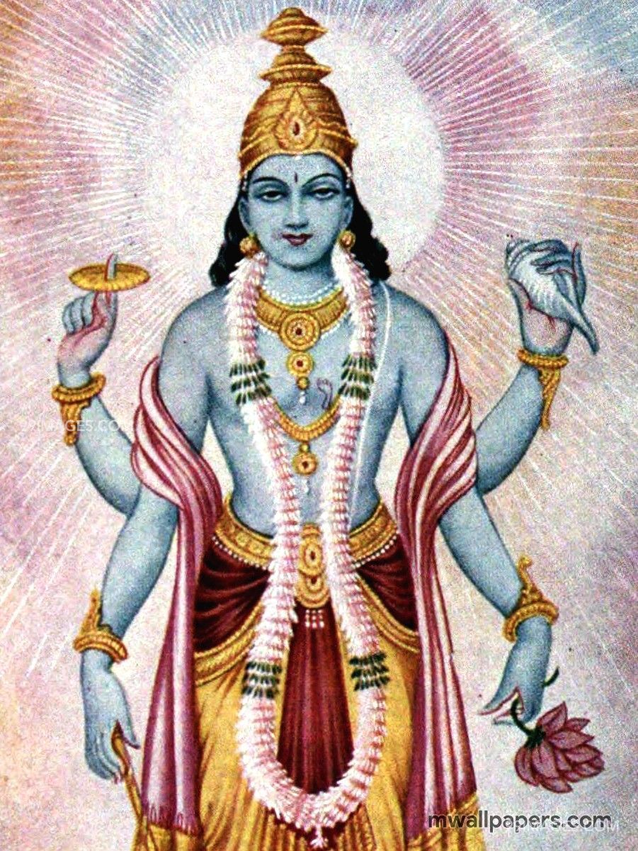 Lord Vishnu HD Image (1080p) (901x1201) (2020)