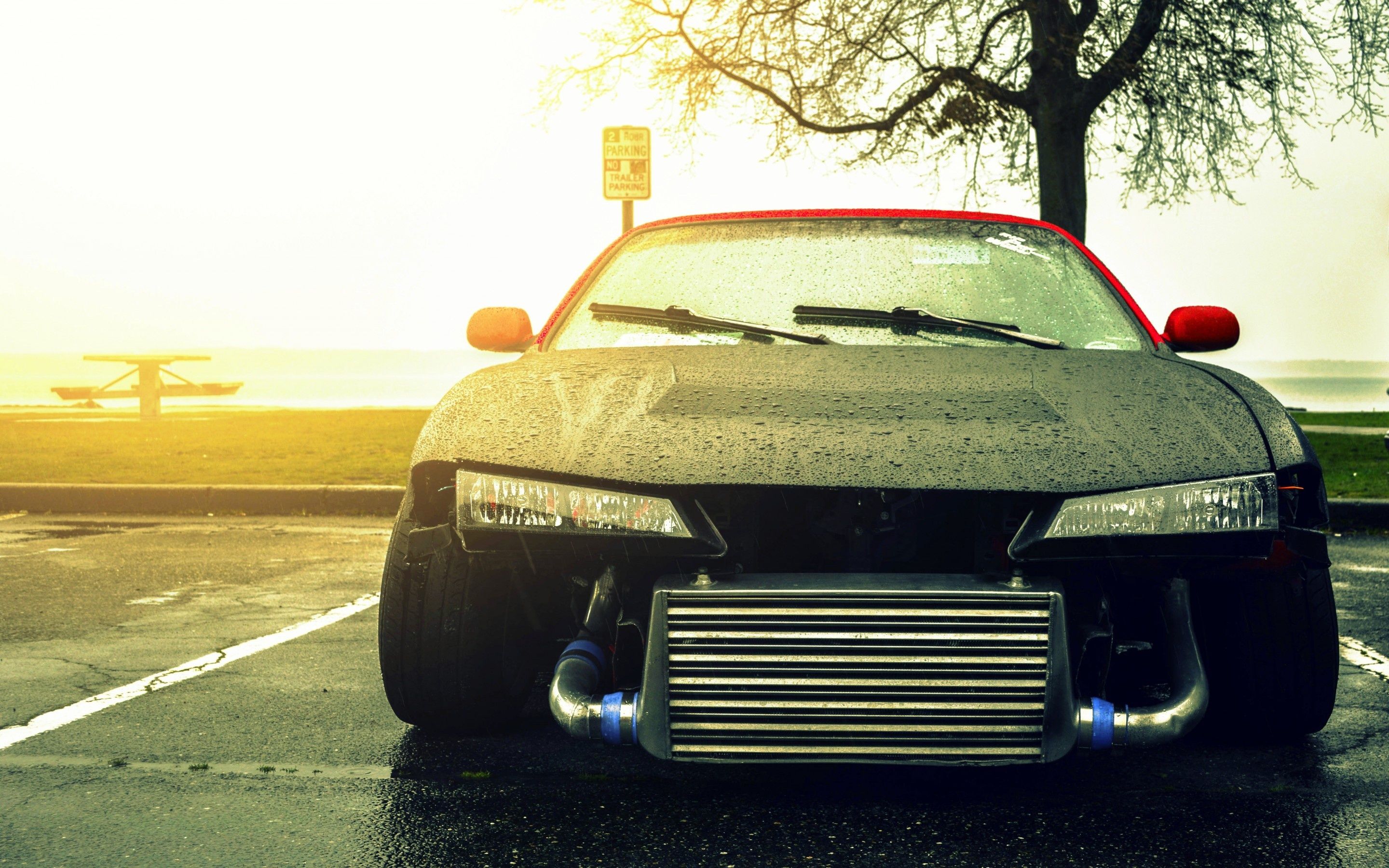 Wallpaper Nissan Silvia S14, drift, car, Nissan Silvia, Nissan