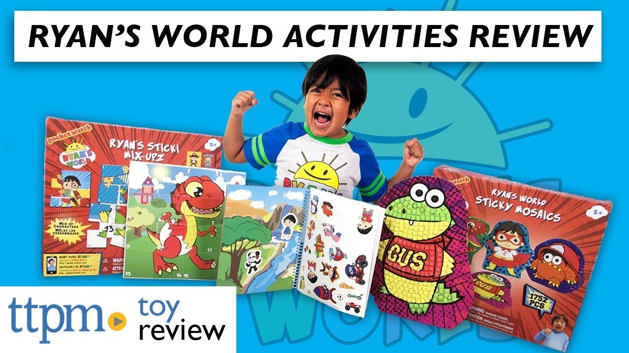 Ryan's World Activities from Orb