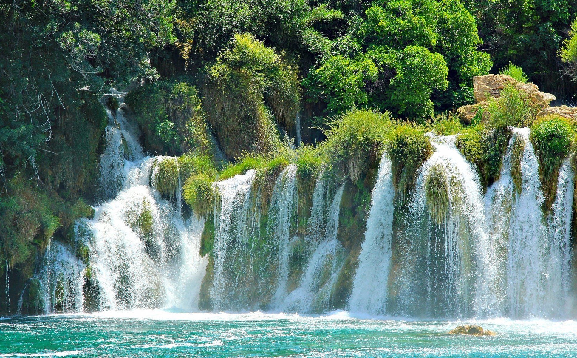Free download croatia plitvice lakes national park waterfalls