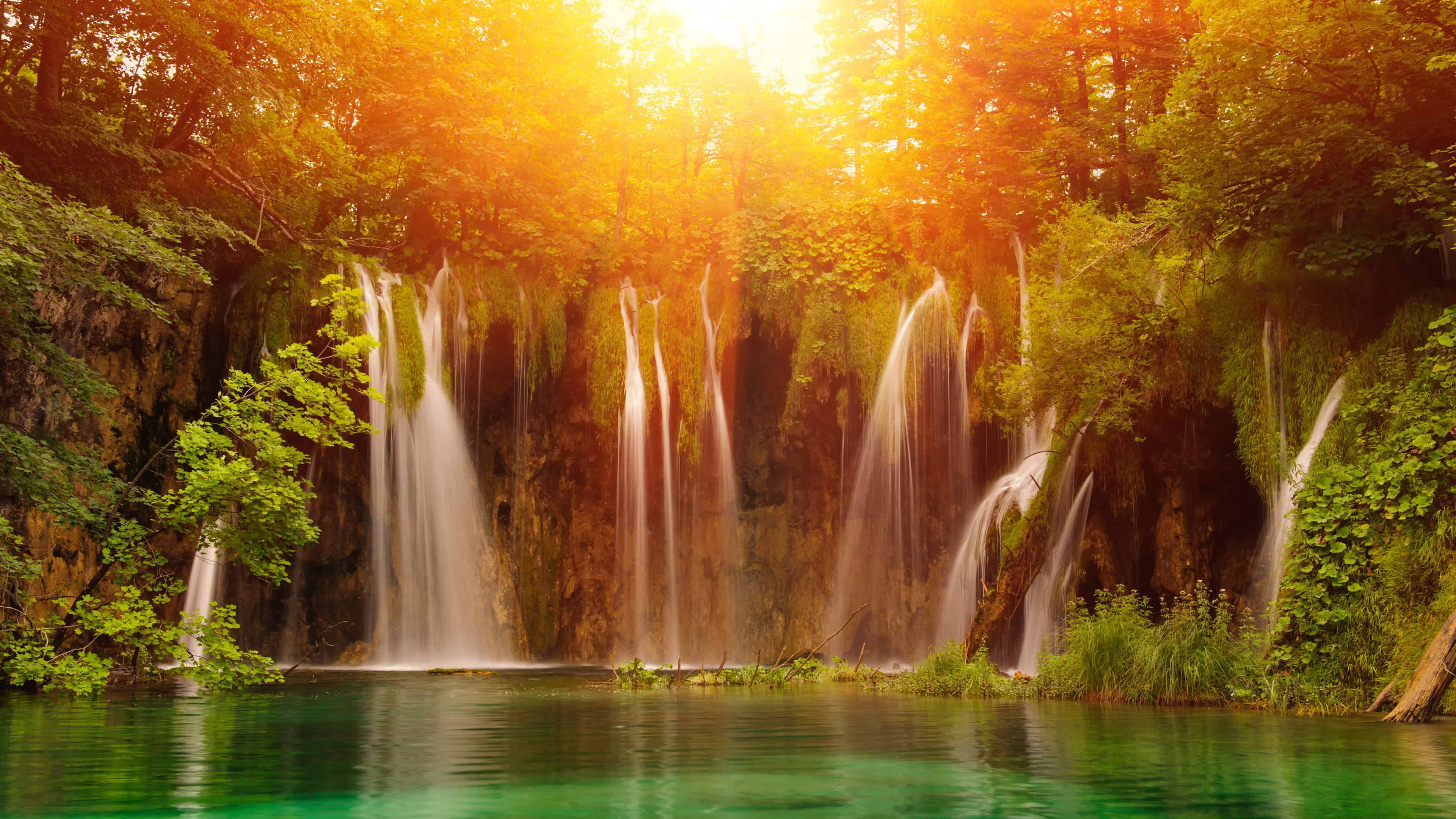 Free download Waterfall Plitvice Lakes National Park Croatia UHD