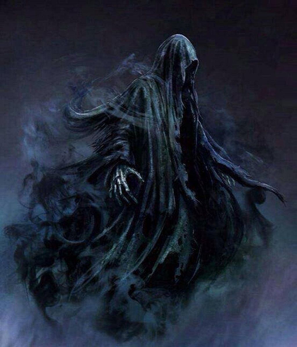 In the movie Prisoner Of Azkaban the dementors were puppets filmed