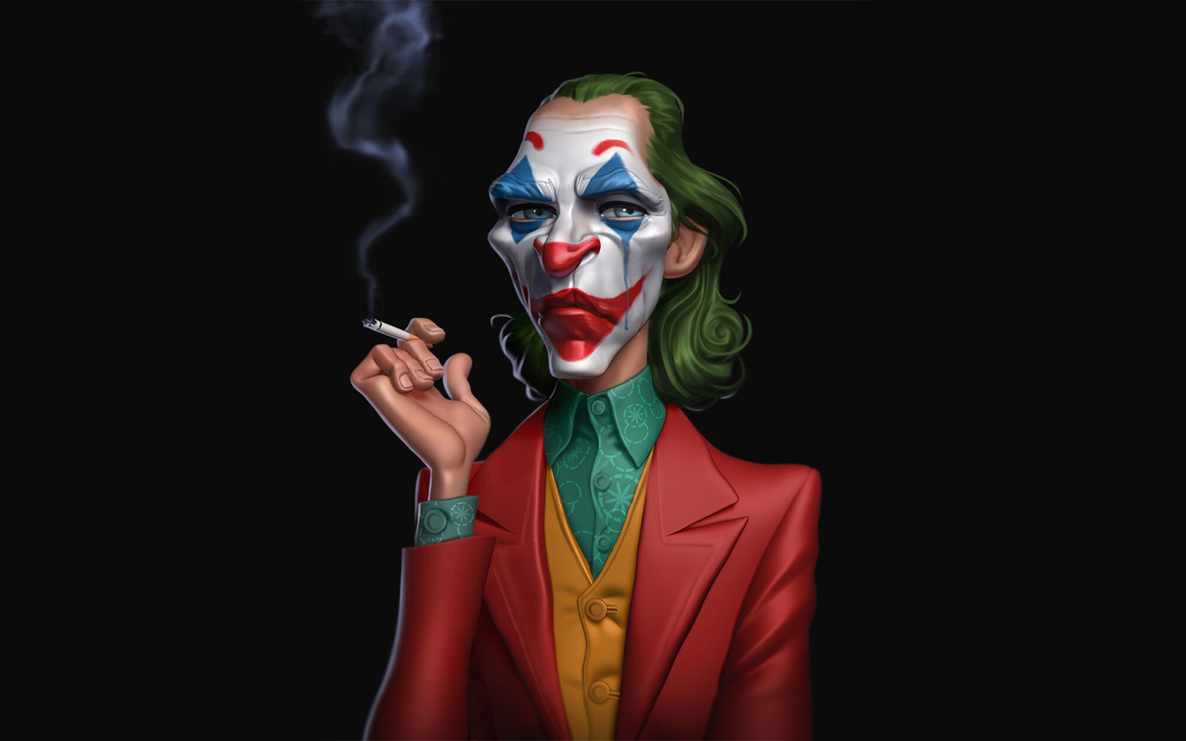 image Joker Wallpaper Smoking