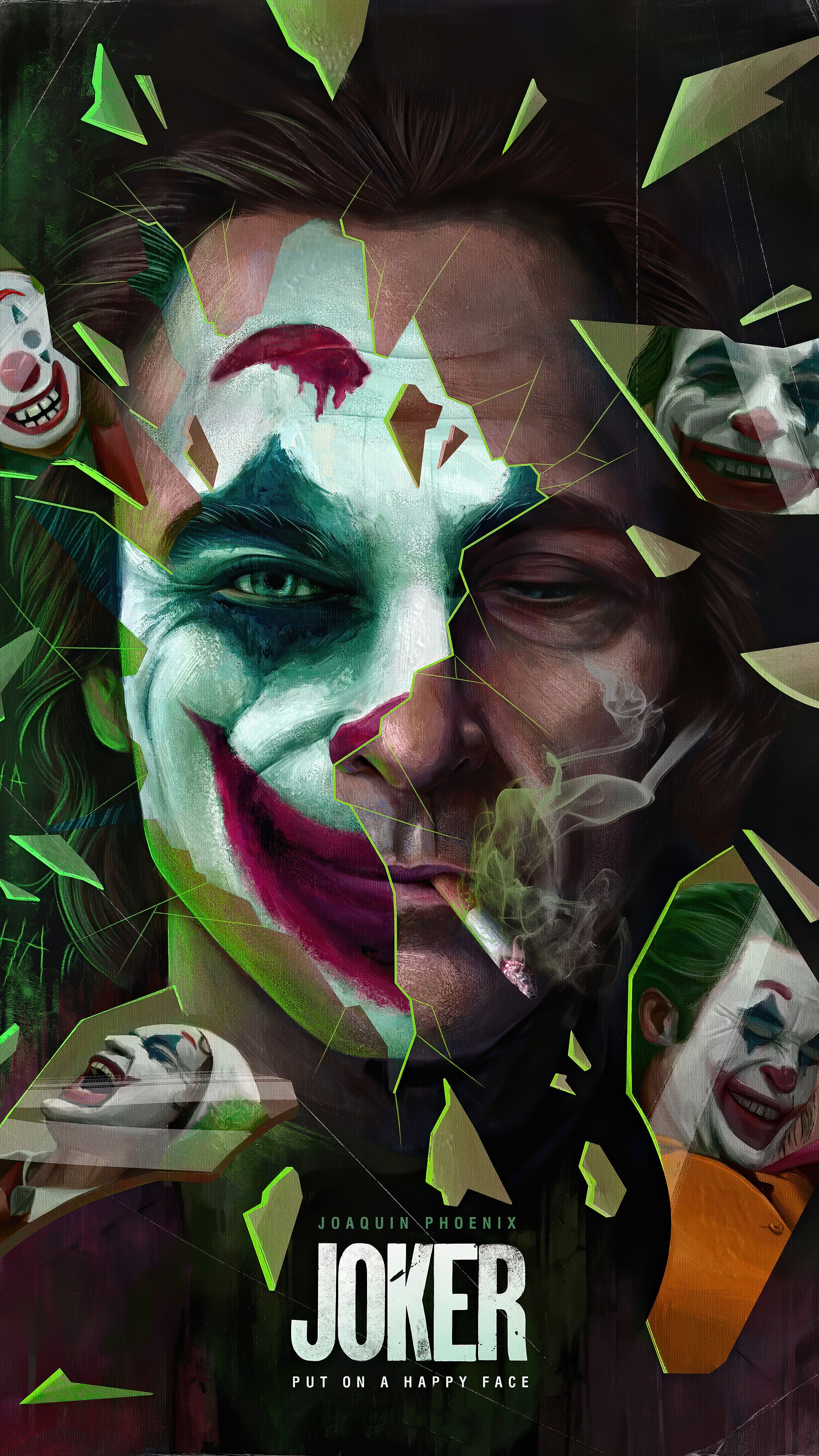 Joker, Smoking, Joaquin Phoenix, 4K wallpaperk
