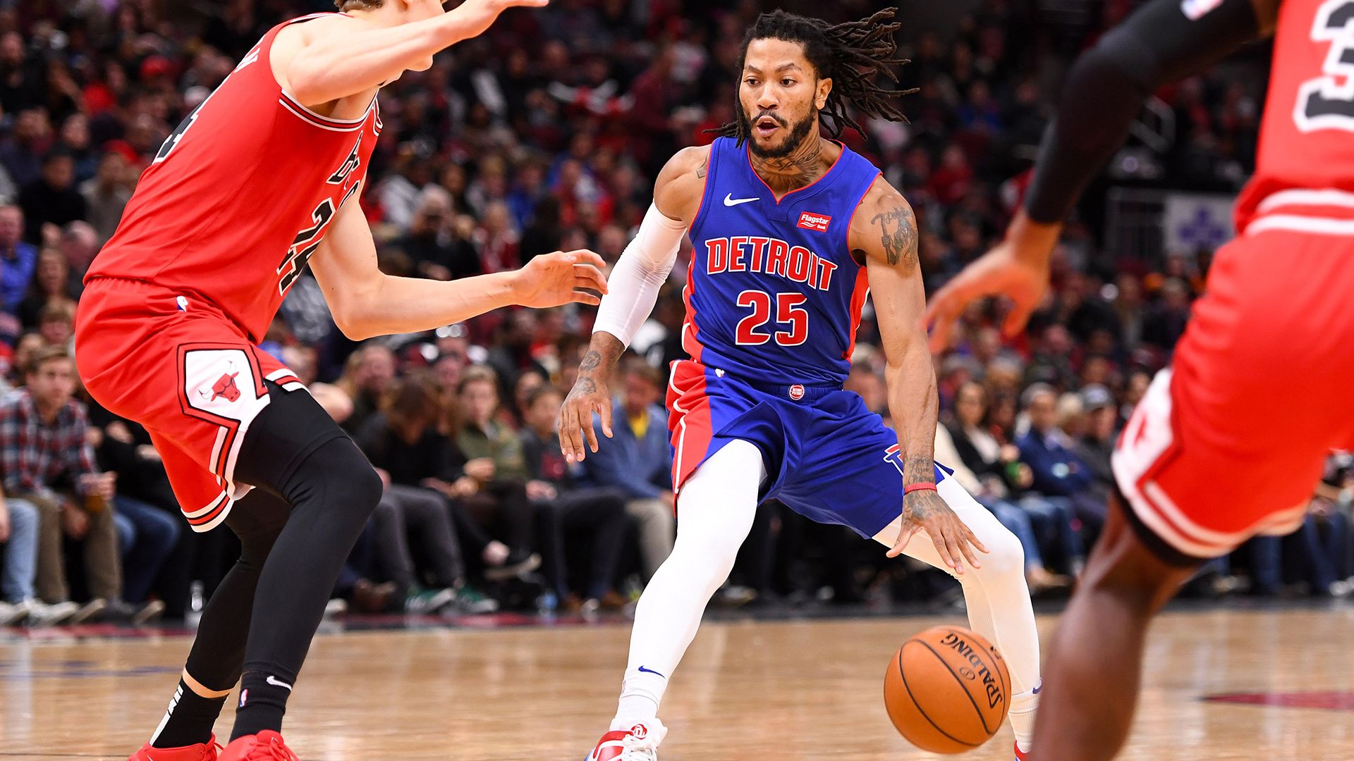 Derrick Rose reflects on his time with the Bulls after Pistons