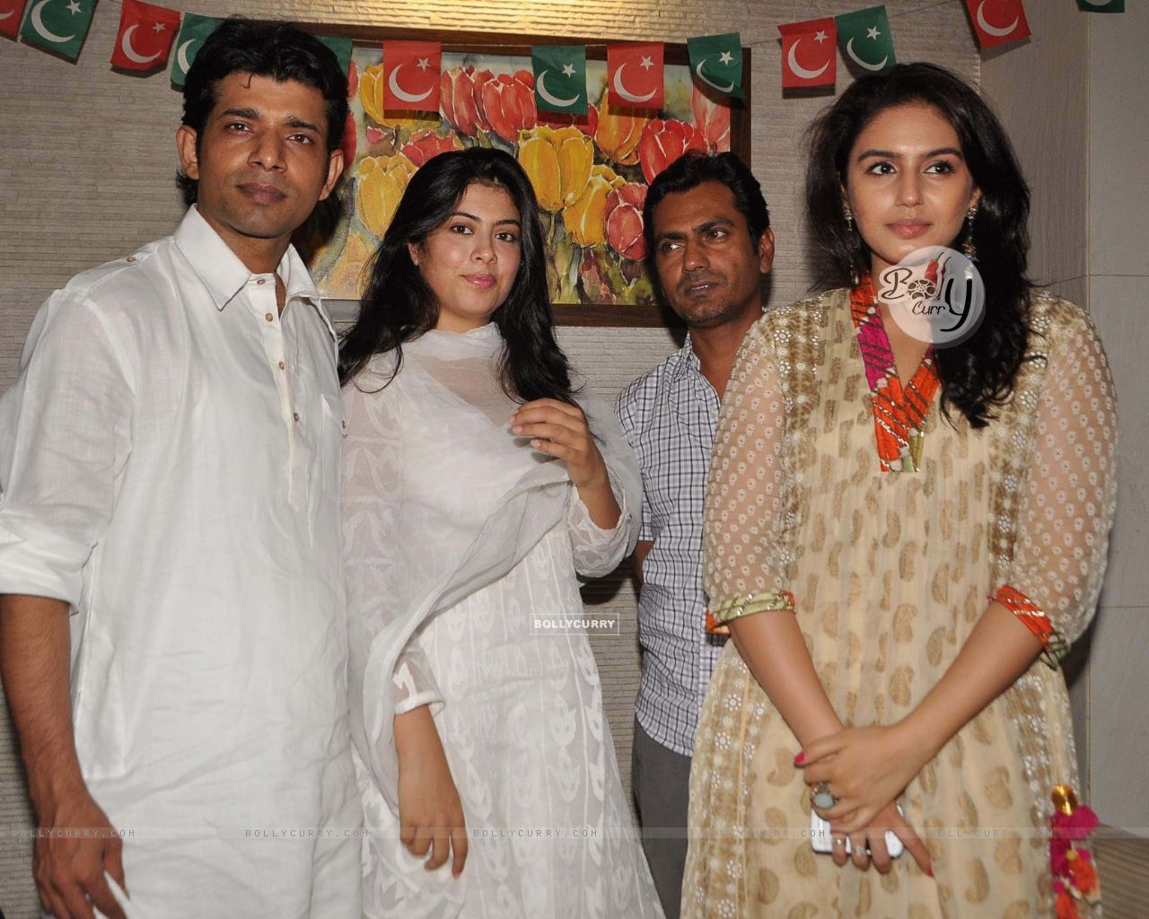 Wallpaper of Gangs of Wasseypur at a Iftar party