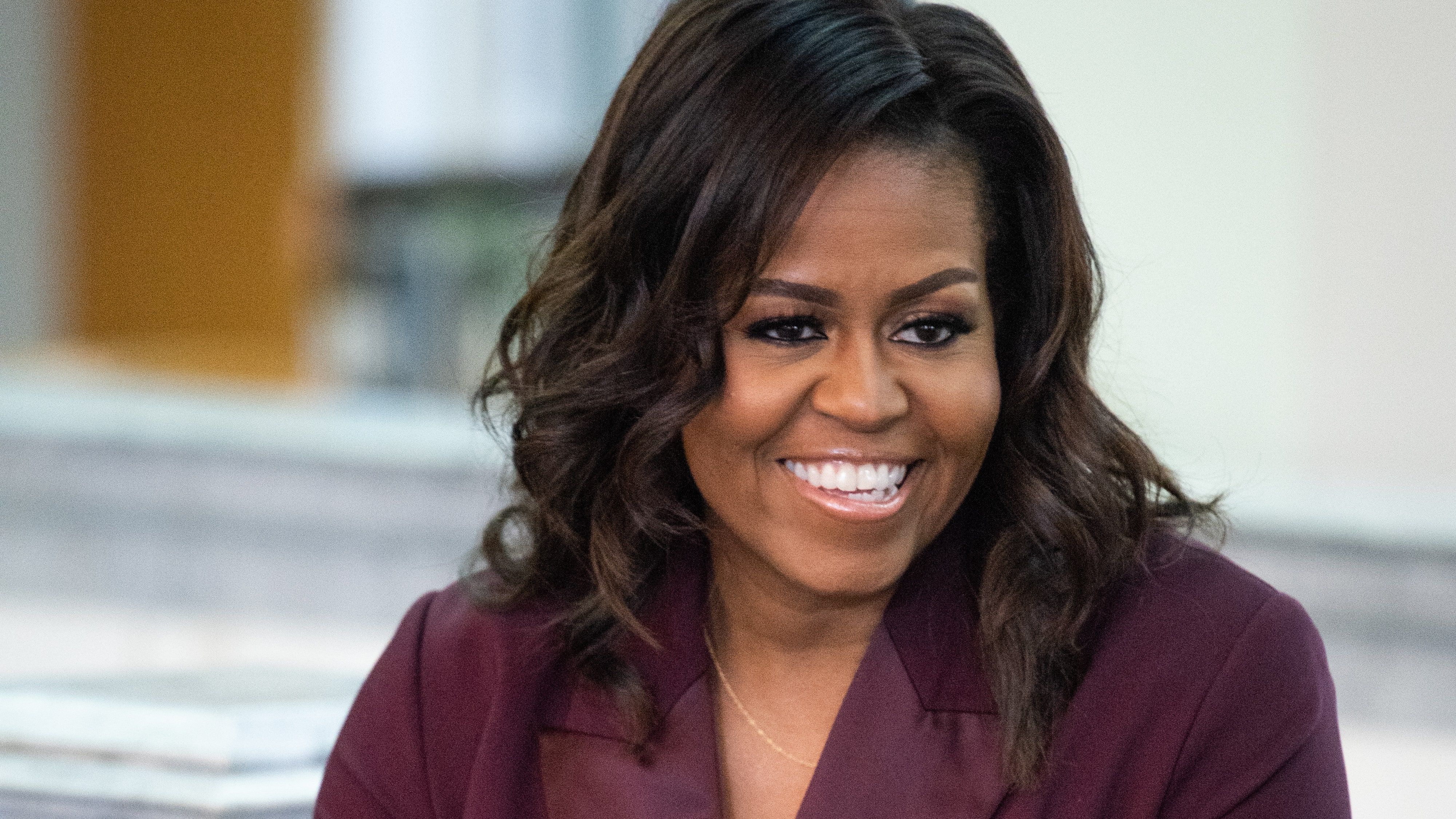 Michelle Obama Wore Her Natural Curls, and People Are Living for