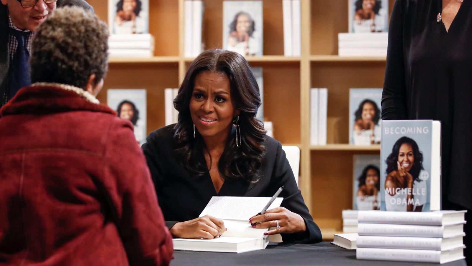 Michelle Obama's “Becoming” already 2018's bestselling book