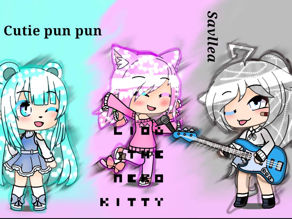 This a gift for Cutie pun pun, Loil the neko cat, and Savllea