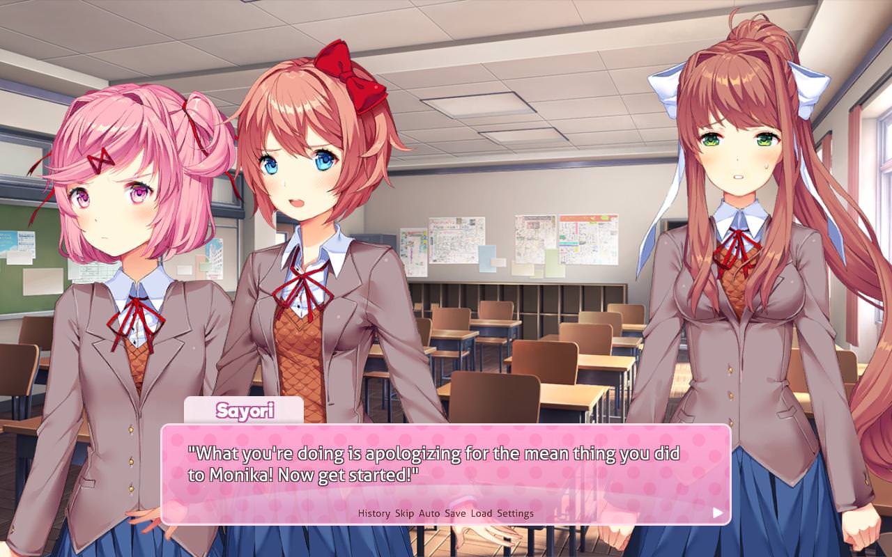 Natsuki's Apology AKA Not A Pun But Hopefully Still Funny!