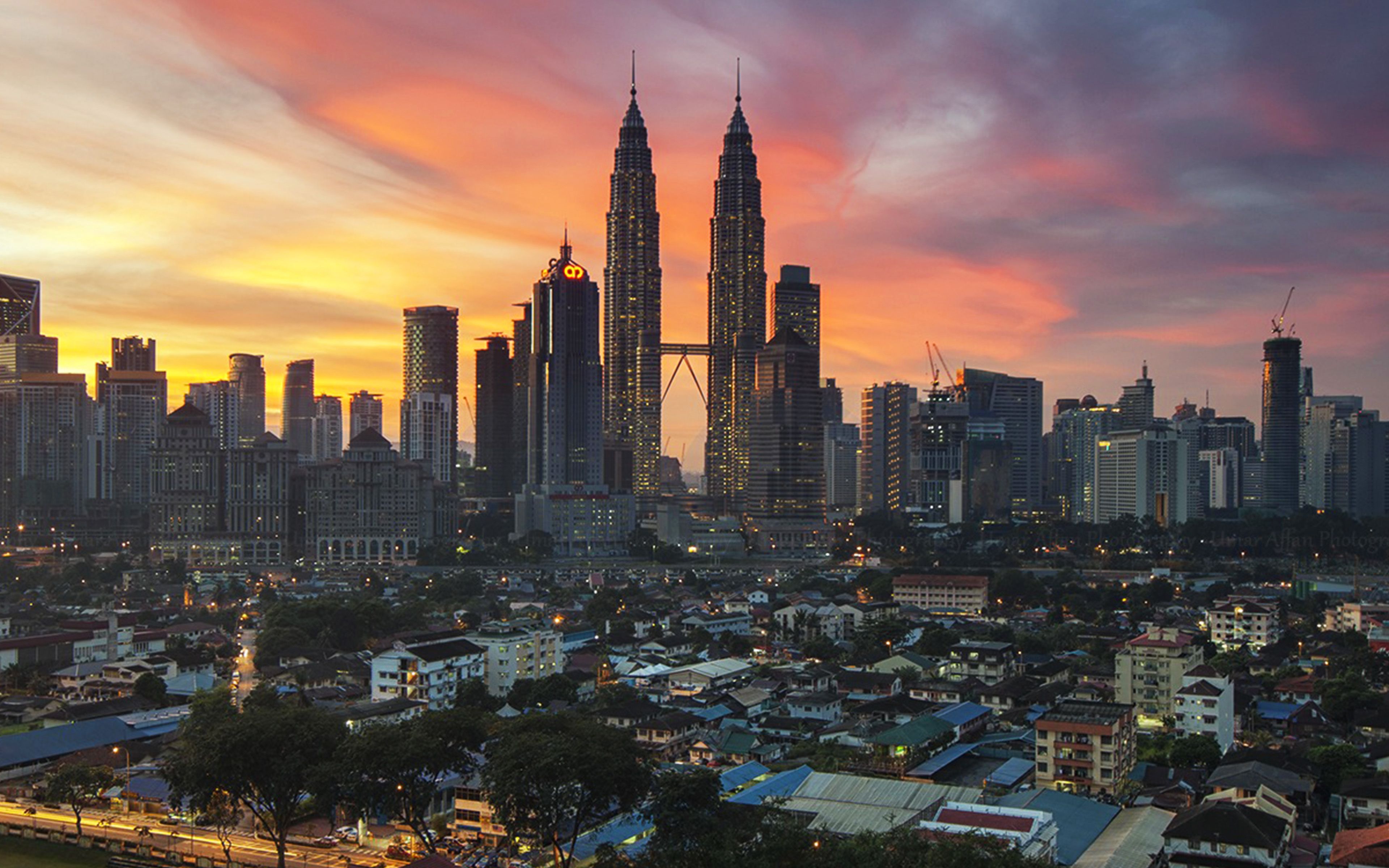 wallpaper for desktop, laptop. petronas twin towers kuala