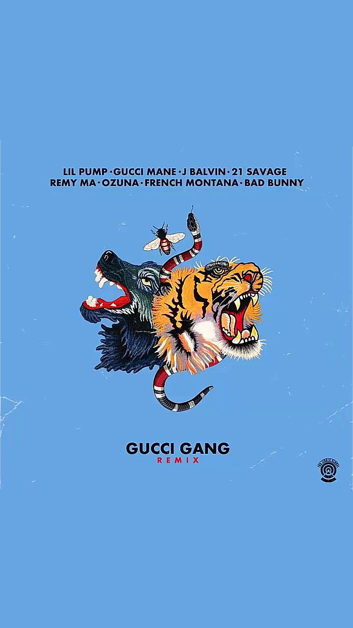 Gucci gang remix wallpaper