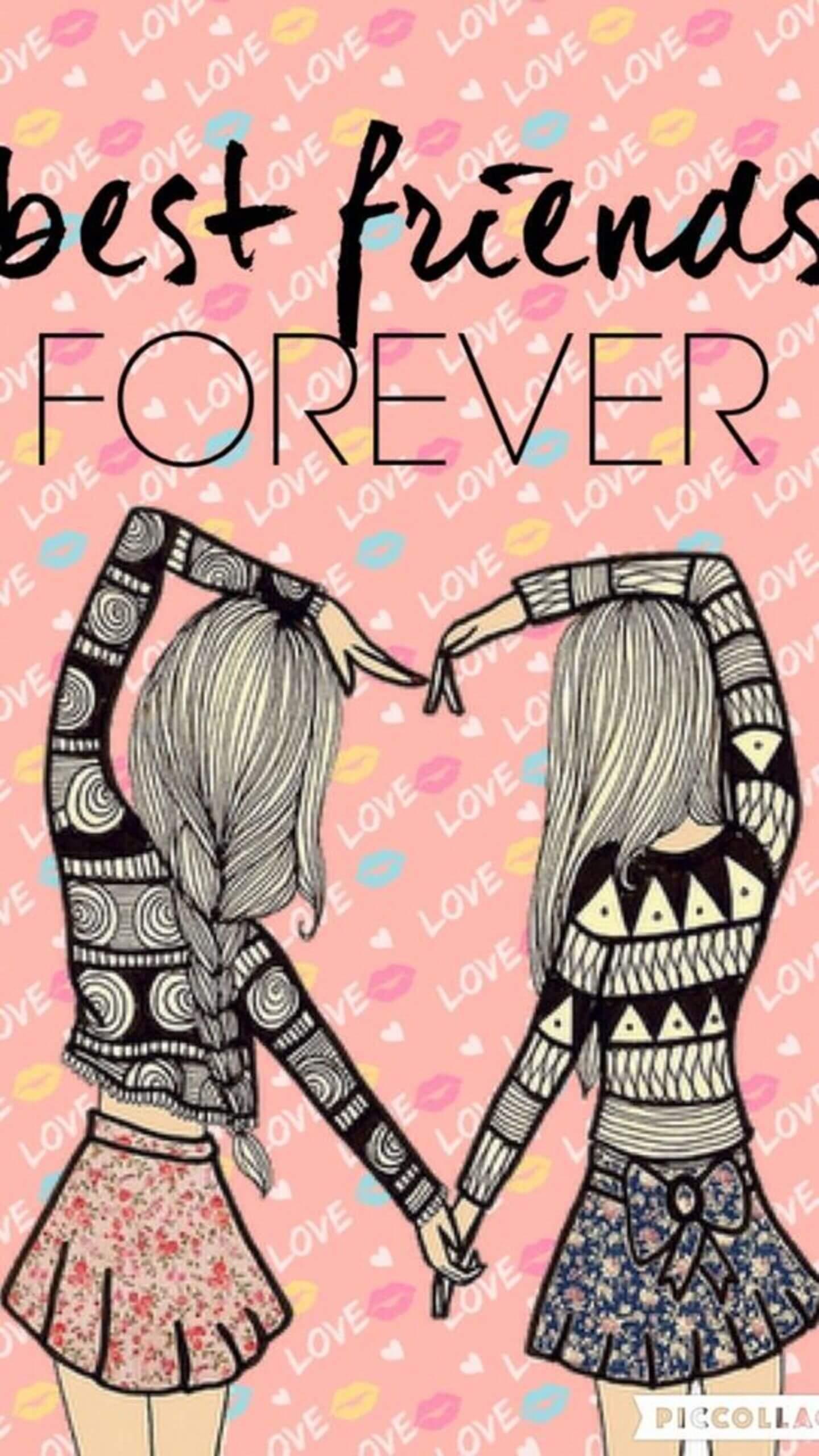 Best Friends Wallpaper Discover more Best Friend Best Friends Best friends  forever Bff Friend wallp  Friends wallpaper Best friend wallpaper  Friends forever