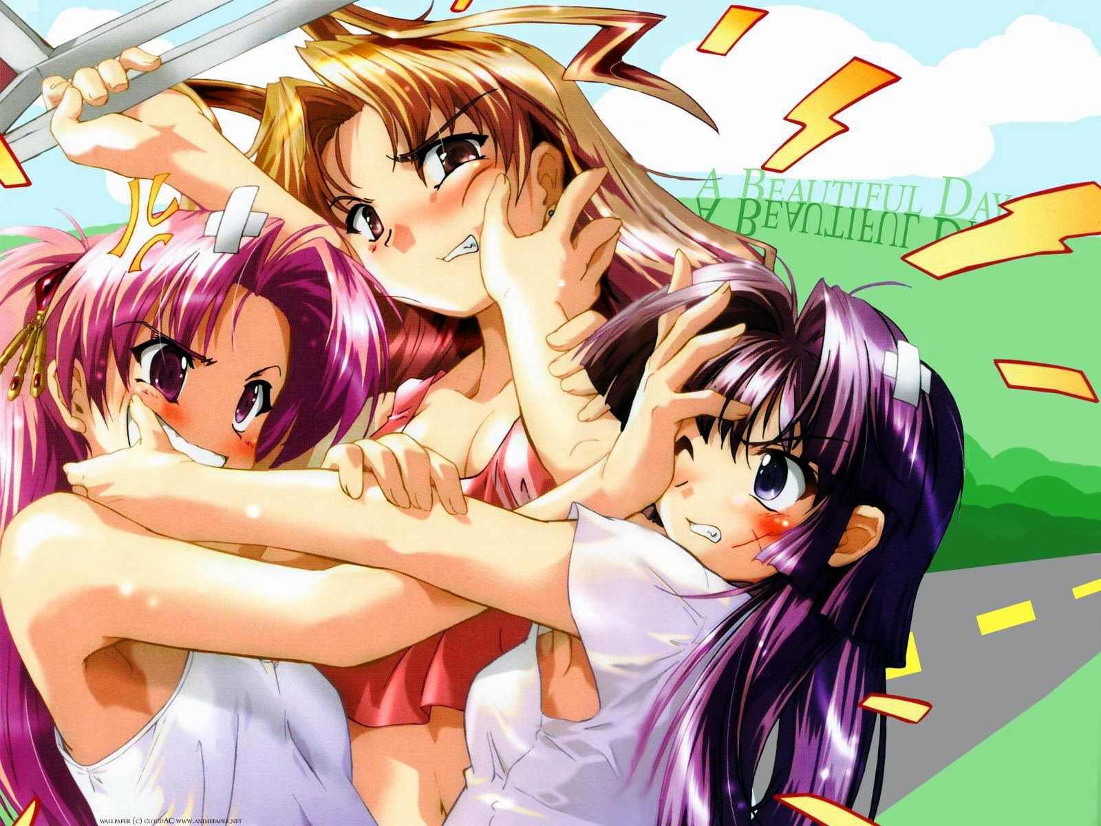 Anime Wallpaper HD: Anime Best Friend Wallpaper