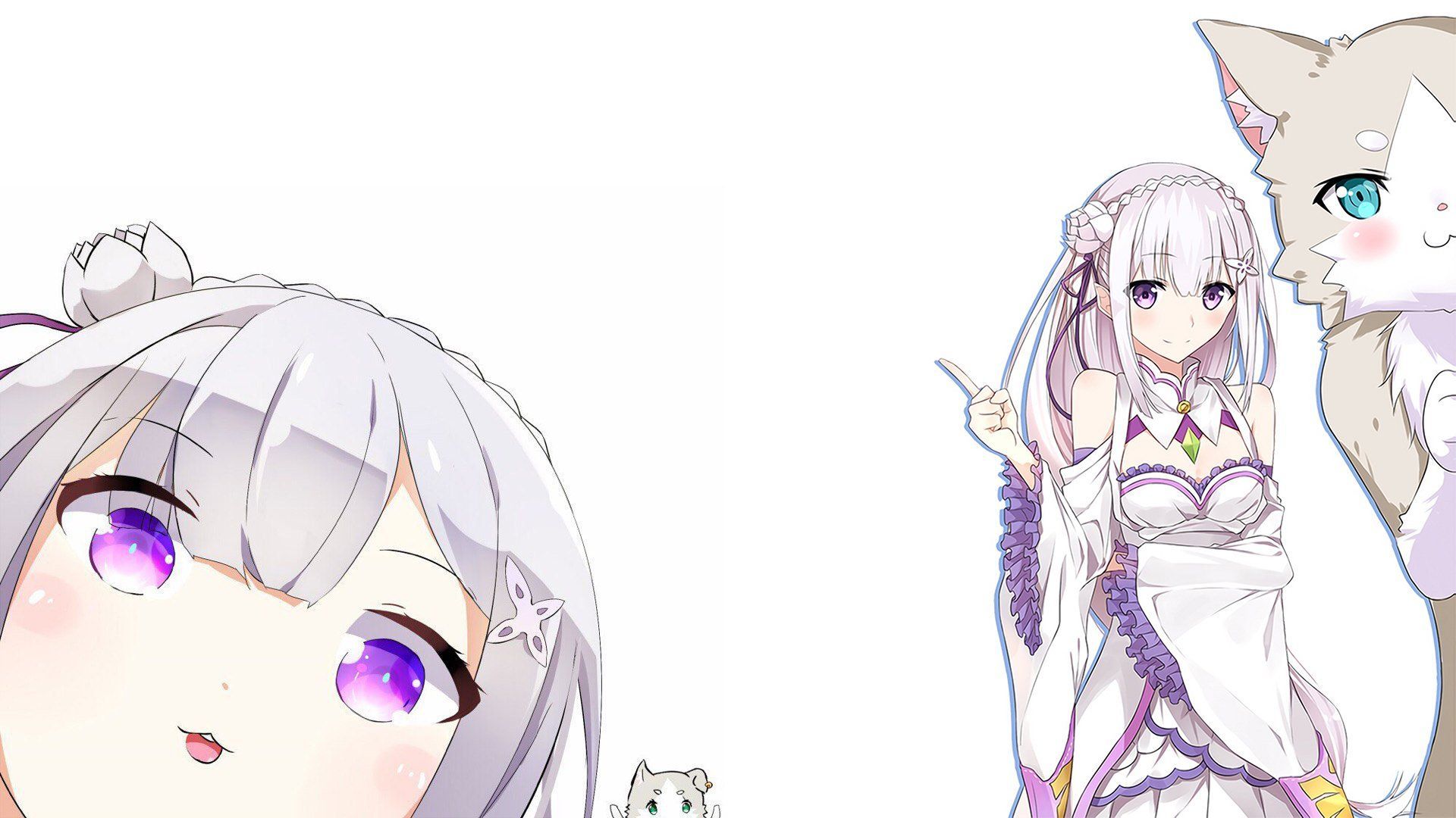 Anime Re:ZERO -Starting Life in Another World- Emilia Re:ZERO