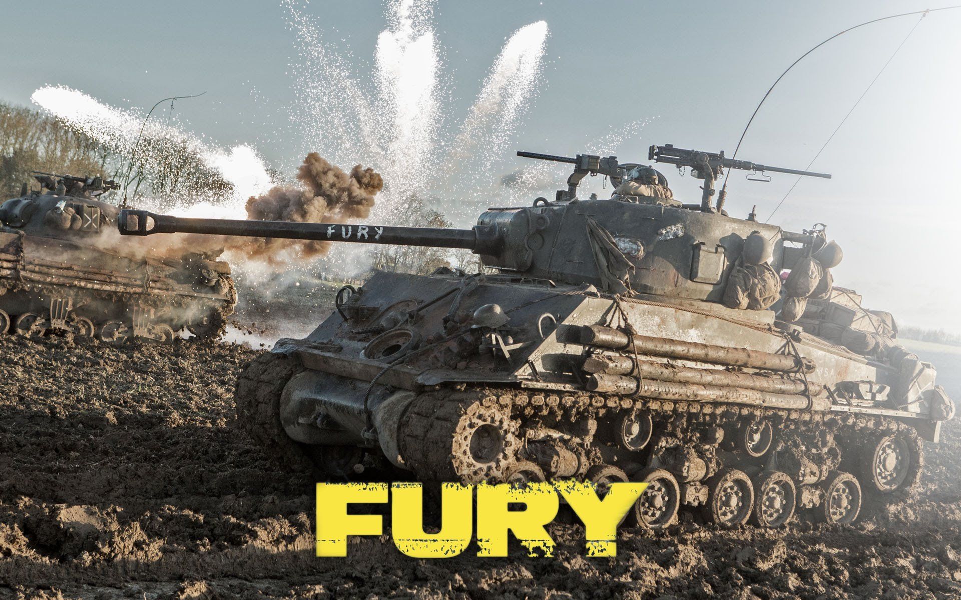 Fury Movie Desktop Wallpaper 54267 1920x1200px