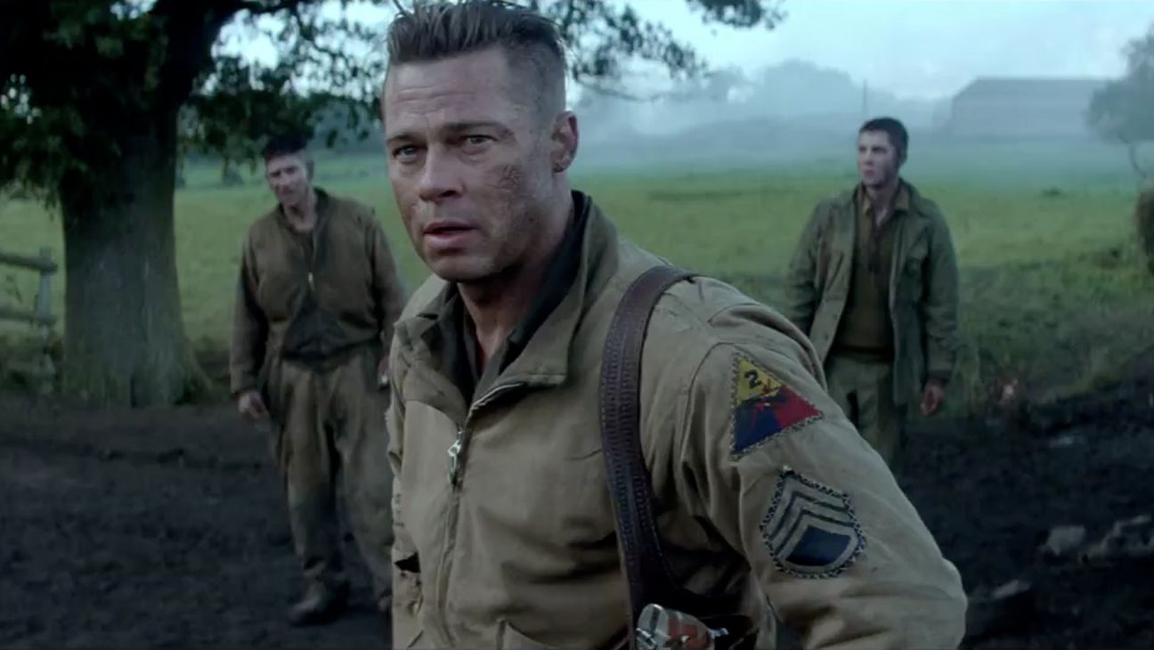 VIDEO 'Fury' Trailer: Brad Pitt Leads Soldiers, Outnumbered