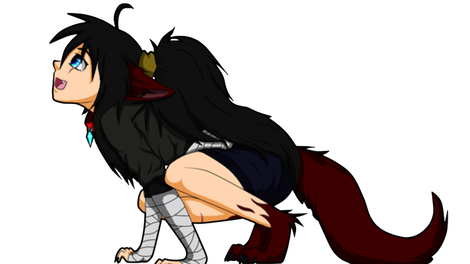 Free download Anime Tomboy Wolf Girl by Zedge Wallpaper For Cool