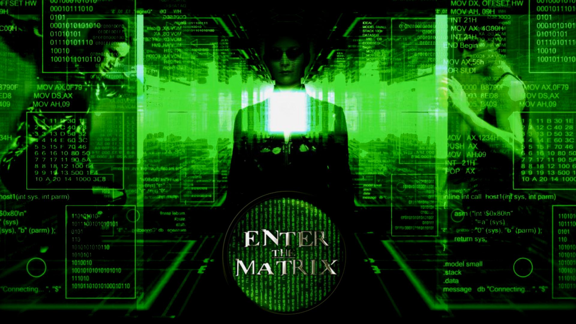 Enter The Matrix HD Wallpaper