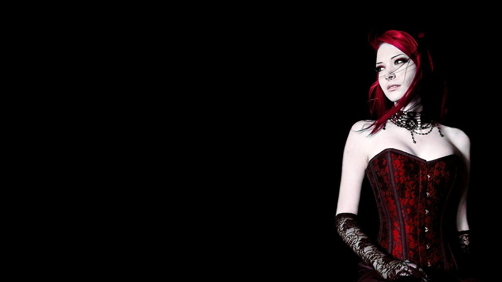Free download Gothic Girl Wallpapers Red Gothic Girl Wallpapers.