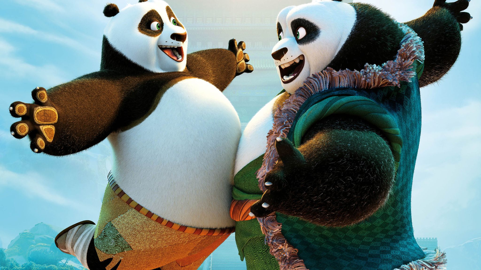 Kung Fu Panda 3 Fu Panda Family Wallpaper
