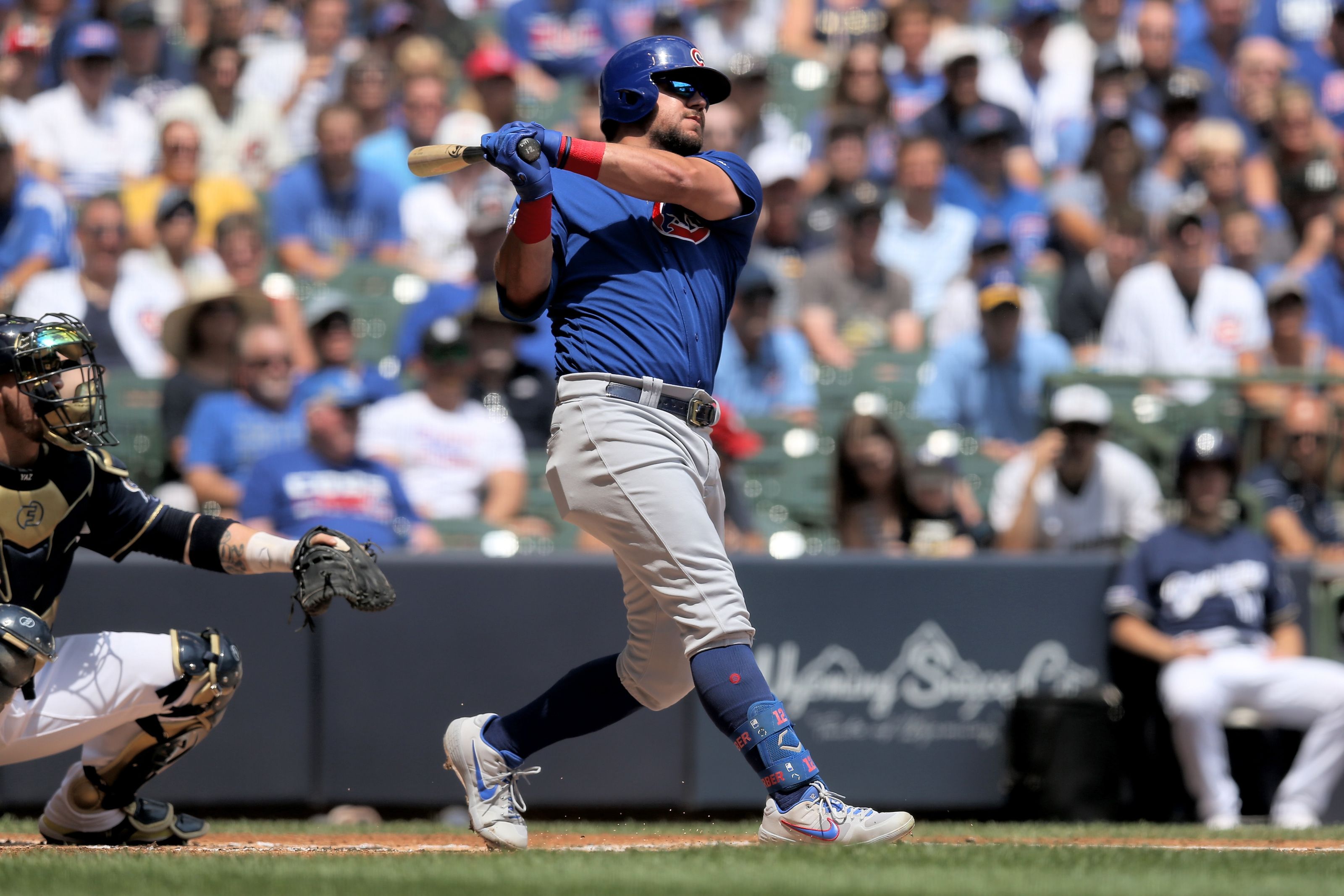 Download Kyle Schwarber Pointing Angrily Wallpaper