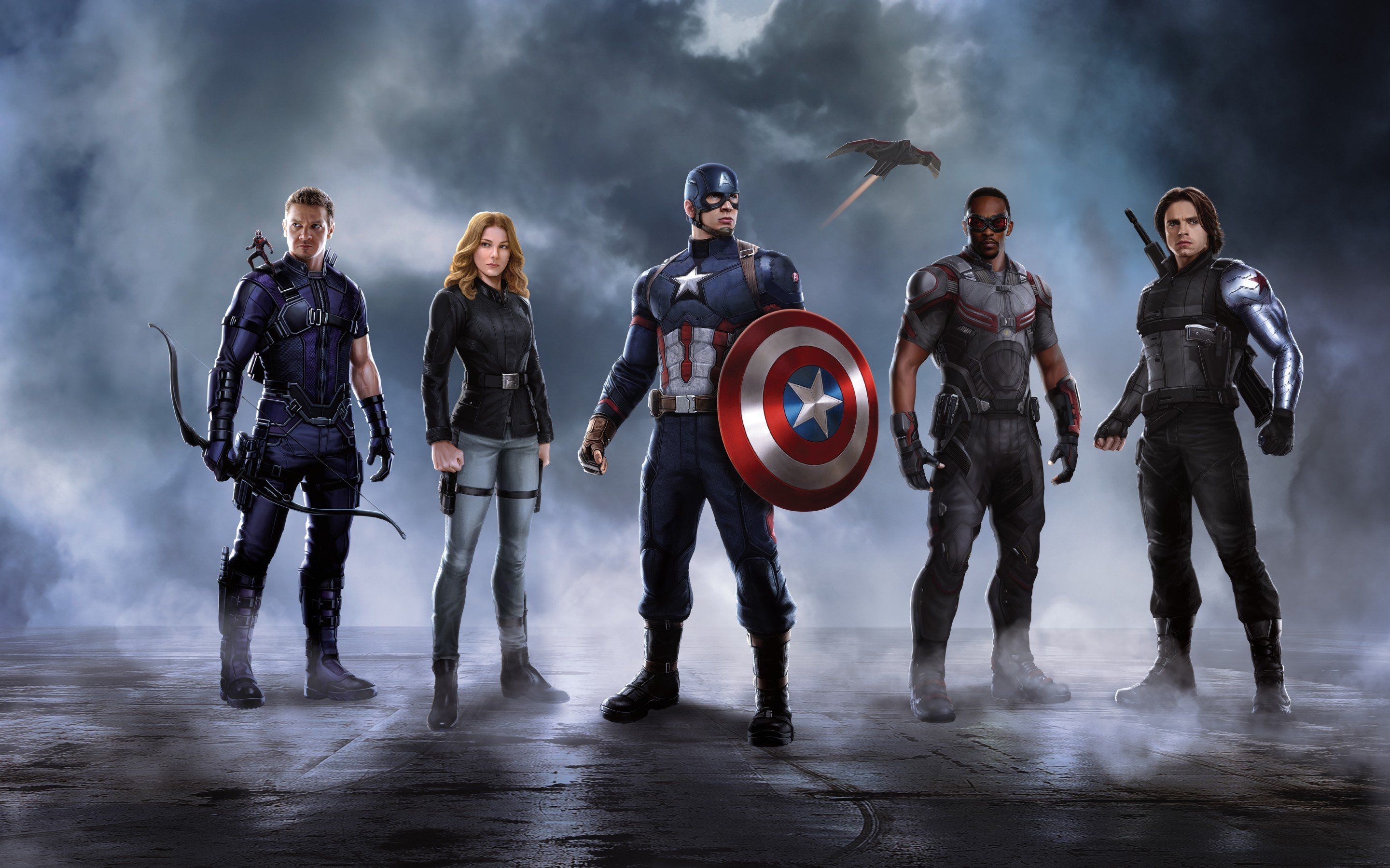 Captain America Civil War 4k Image. Team captain