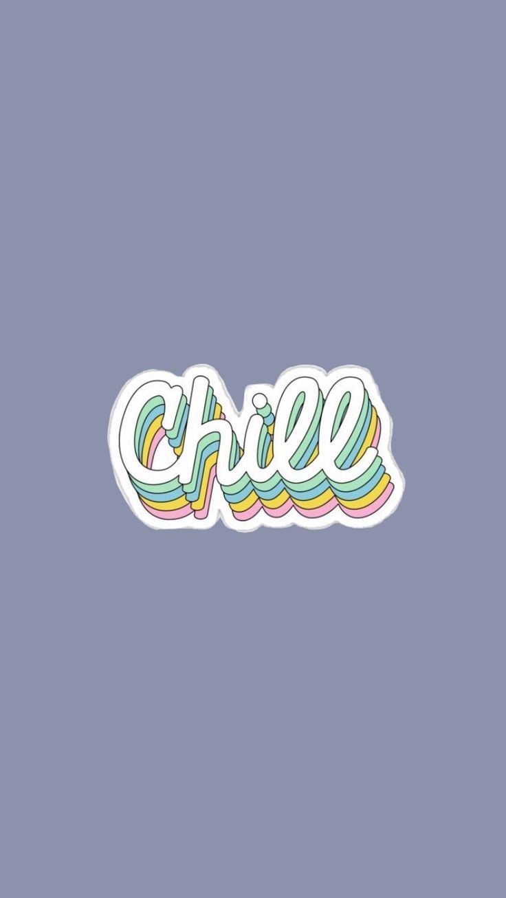 Purple Chill simple iPhone wallpaper made on PicsArt